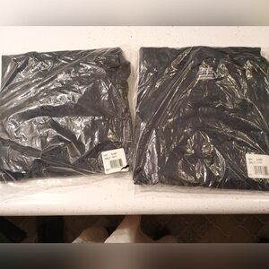 Pair of Hanes Beefy-T T-Shirt / Navy 3XT New